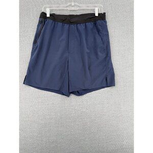The Ten Thousand Interval Shorts Mens L 7" TTSH002V2 Blue Athletic